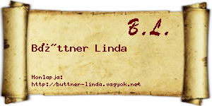 Büttner Linda névjegykártya